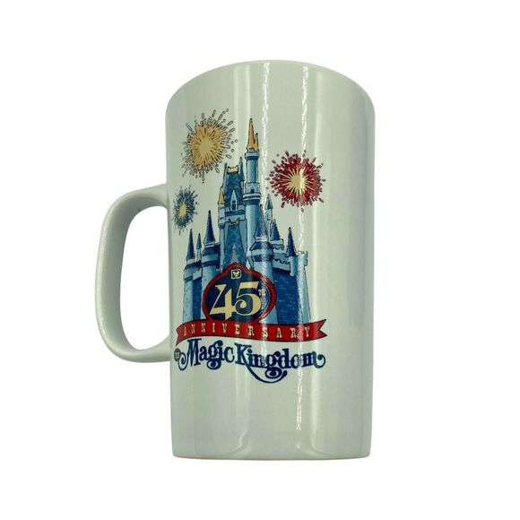 Starbucks & Disney World 45th Anniversary Magic Kingdom Ceramic Coffee Mug NIB - Picture 5 of 10